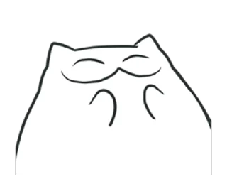 👏 emoji Жуткий кот - @tg_sticks Telegram sticker 11 of 25