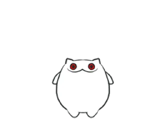 👌 emoji Жуткий кот - @tg_sticks Telegram sticker 13 of 25