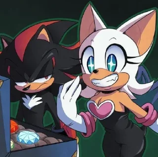 🌟 emoji Rouge и Shadow Telegram sticker 16 of 70