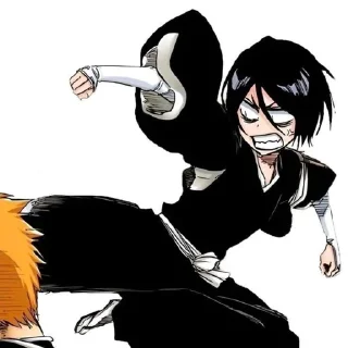 🤬 emoji Bleach colored manga @xkysluv Telegram sticker 24 of 40