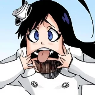 😜 emoji Bleach colored manga @xkysluv Telegram sticker 20 of 40