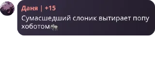 🐘 emoji Цитаты от бомбочки💣 Telegram sticker 6 of 75