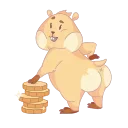 Sticker from Лысые Хомячьи Истории