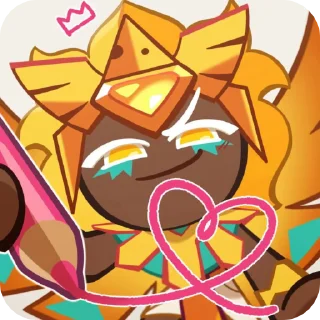Sticker from 𓍼 | Golden Cheese Cookie [ @crkstick ]