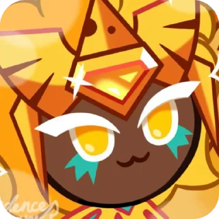 🧀 emoji 𓍼 | Golden Cheese Cookie [ @crkstick ] Telegram sticker 24 of 120