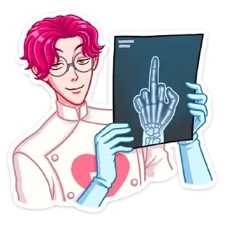 🖕 emoji хуета от @lisssBoy 🫀 Telegram sticker 7 of 120