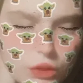 😑 emoji Аня хуйлуша Telegram sticker 8 of 16