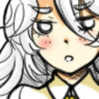 ✊ emoji hello Charlotte Telegram sticker 13 of 18