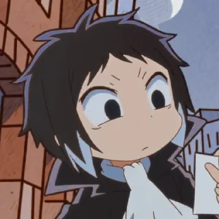 🖤 emoji Аку лучший мальчик Telegram sticker 4 of 44