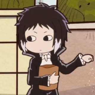 🖤 emoji Аку лучший мальчик Telegram sticker 12 of 44