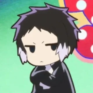 🖤 emoji Аку лучший мальчик Telegram sticker 16 of 44