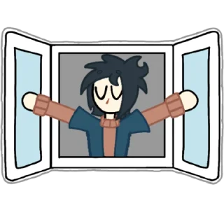 🪟 emoji Гоша Telegram sticker 11 of 16