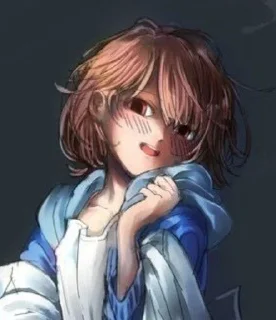 😊 emoji SwapShift Frisk @KillerSwapShiftFrisk Telegram sticker 8 of 109