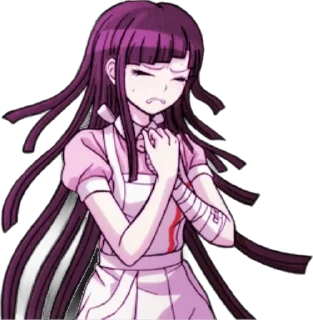 💉 emoji ( ૮꒰っ´`c꒱ ❕  @DanganSticksss 휴 Telegram sticker 10 of 41