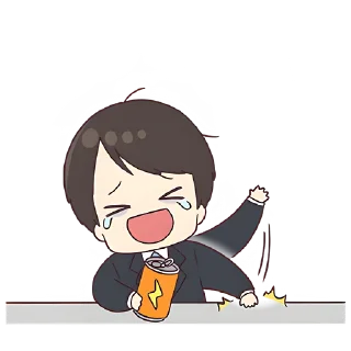 🤣 emoji Деловой-кун 2 @Nyasticks Telegram sticker 13 of 41