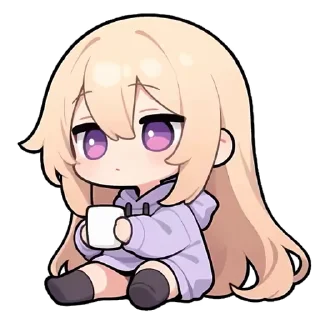 ☕️ emoji IDK :3 Telegram sticker 9 of 65