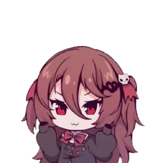 😈 emoji IDK :3 Telegram sticker 7 of 65