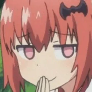 ❤️ emoji @anime_stickerr Аниме взгляды Telegram sticker 22 of 25