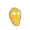 😐 emoji RickMorty @Rick_Morty_And_Fans Telegram sticker 10 of 14