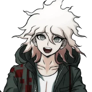 🌟 emoji БОЛЬШЕ ⇨ @CLOOBHUB НАГИТО ДАНГАНРОНПА СТИКЕРЫ ТГ Telegram sticker 18 of 30