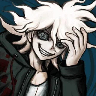 🌟 emoji БОЛЬШЕ ⇨ @CLOOBHUB НАГИТО ДАНГАНРОНПА СТИКЕРЫ ТГ Telegram sticker 22 of 30