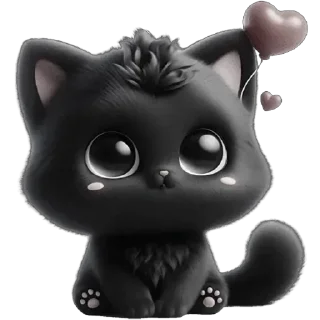 ❤ emoji luvkitty Telegram sticker 10 of 27