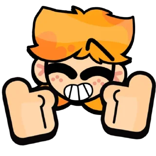 👍 emoji Картофан глобальная сила Telegram sticker 6 of 40