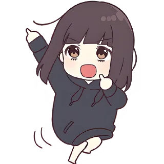 🖕 emoji Куруми-чан 8 @Nyasticks Telegram sticker 12 of 42