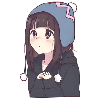 😳 emoji Куруми-чан Z @Nyasticks Telegram sticker 5 of 25