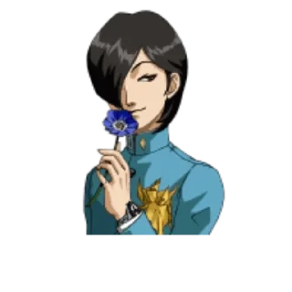 🥀 emoji Jun Kurosu Telegram sticker 8 of 13