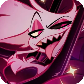 Sticker from Angel Dust • @HazbinHotelStickers