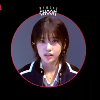 🖤 emoji AN YUJIN from Long Voyage Telegram sticker 13 of 18