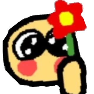 🫥 emoji Cute imo Telegram sticker 11 of 17