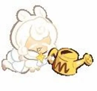 🚿 emoji Cream Ferret Cookie🤍☁️ Telegram sticker 12 of 45