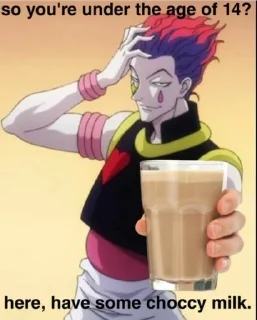 💋 emoji Hisoka lychyu Telegram sticker 1 of 33
