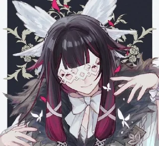 🌺 emoji Коломбина 🌸 Telegram sticker 17 of 60
