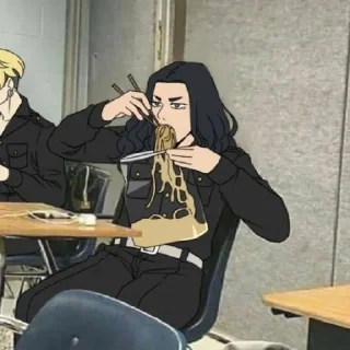 🤫 emoji Токийские мстители Telegram sticker 17 of 54