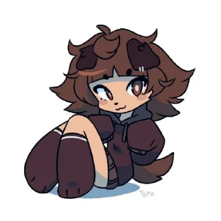 🙂 emoji Mimi by typh (edit @chumachecho) Telegram sticker 5 of 78