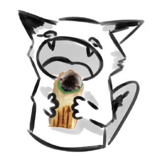 🥘 emoji Антон котенок Telegram sticker 8 of 8