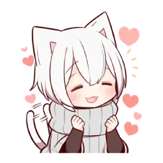 🥳 emoji Котенок @tg_sticks Telegram sticker 8 of 41