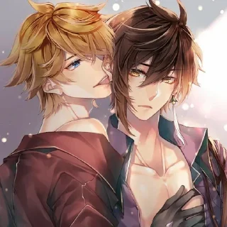😛 emoji Тарталья и Джун Ли Telegram sticker 21 of 24