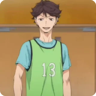 🌟 emoji .｡.:*･Oikawa ･*:.｡ | @Katsuwx Telegram sticker 6 of 48