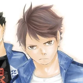 🏐 emoji Oikawa Tooru @xkysluv Telegram sticker 13 of 37