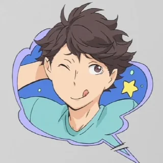 Sticker from oikawa