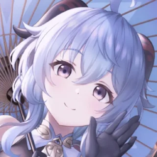 💙 emoji Гань Юй Telegram sticker 6 of 70