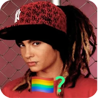 🏳‍🌈 emoji Том и Билл Каулитц @stickrubot Telegram sticker 7 of 74
