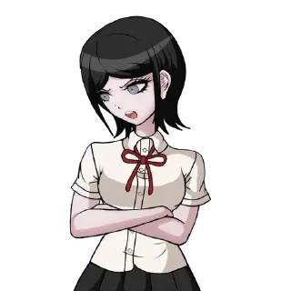 😓 emoji Mukuro by @clicker_yo Telegram sticker 18 of 90