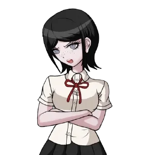 😒 emoji Mukuro by @clicker_yo Telegram sticker 15 of 90