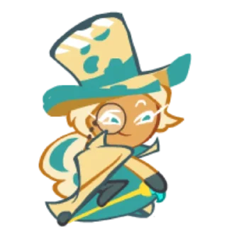 Sticker from Roguefort Cookie!