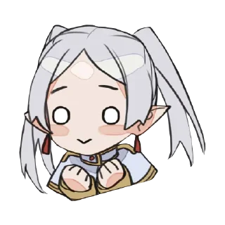 😮‍💨 emoji Frieren by @clicker_yo Telegram sticker 17 of 35